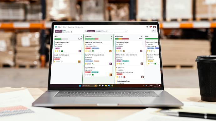 écran crm odoo